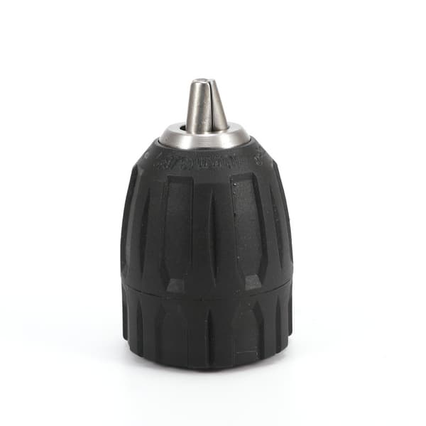 0,8-10 mm 3/8-24UNF Keyless Drill Chuck with 1/4 Hex Shank Holder Accessory (New Style Without) for Drill