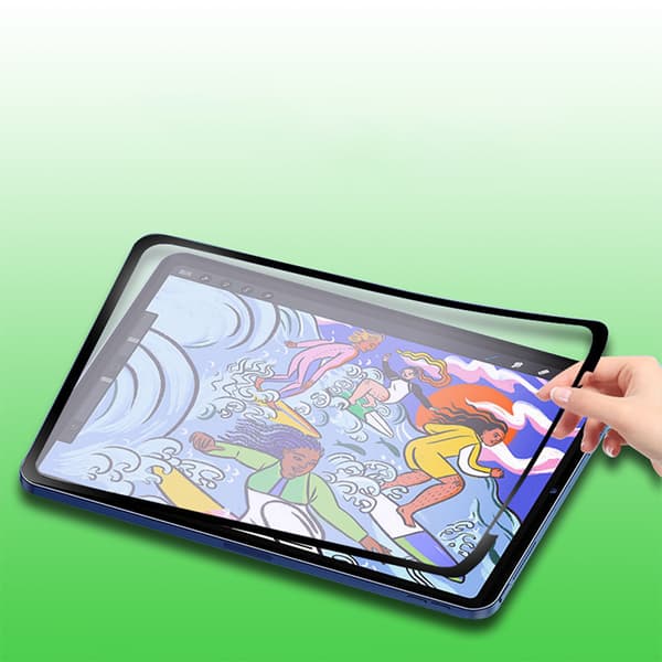 Screen Protector Compatible with Samsung T730/T736 Tab S7 FE Nanoramar PET Film with Removable and Washable Function Model 14