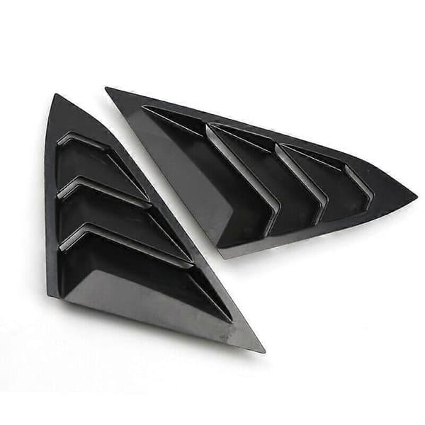 til Honda Civic 2016-2019 Mat Sort Bagrude Lameller Skodder Dæk Trim