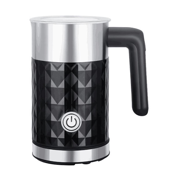 Melkeskummer, 4-i-1 Elektrisk Melkesteamer, Automatisk Varmt og Kaldt Skummaker og Melkevarmer for Latte, Cappuccino, Macchiato