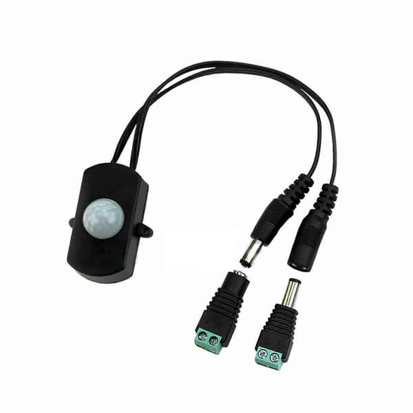 Ny LED Strip Automatisk Mini for DC 6V-24V PIR Kropp Infrarød Bevegelsessensorbryter