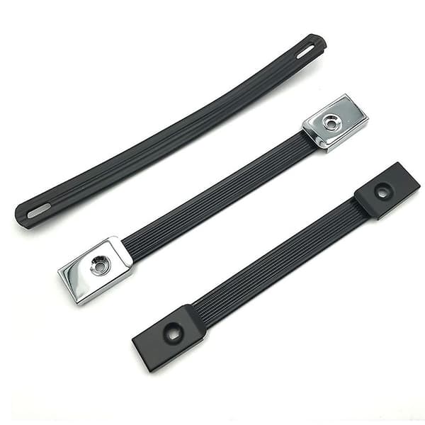 Metal Spring Handle Carrying Handle Grip Speaker Cabinet for Case 18CM/25CM Silver 25cm Silver 25cm