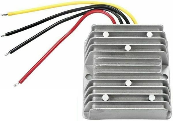 DC Step Up Boost Power Regulator Modul, 36/48V till 12V Vattentät Omvandlare Transformator Strömförsörjning