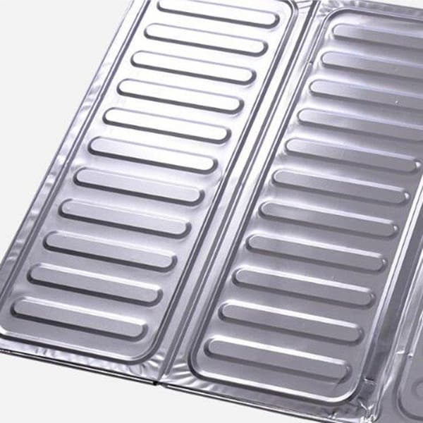Sprutbeskyttelse for komfyr - Aluminium 2-pakning