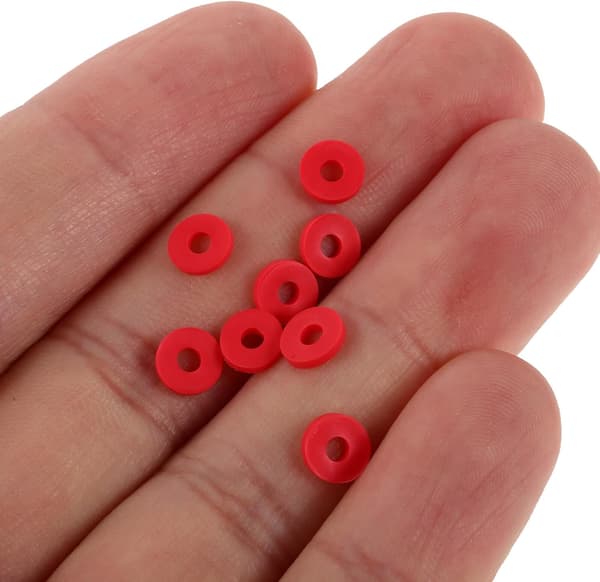 Polymerlerstykker til DIY-armbåndsfremstillingssæt Lerperler Charm Smykkehåndværkstilbehør