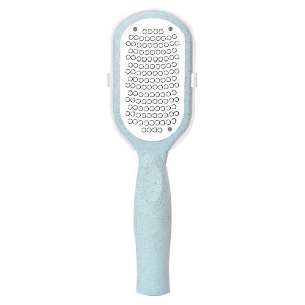 Hæl Skrubber Fod Rasp Fod Hudfil Pedicure Fil Hårdhud Fil Pedicure Overflade Værktøj Rustfrit Stål Blue 20.4x6.1cm