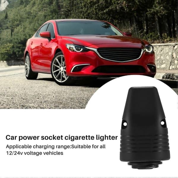 Car 12V Waterproof Cigarette Lighter Power Socket Adapter