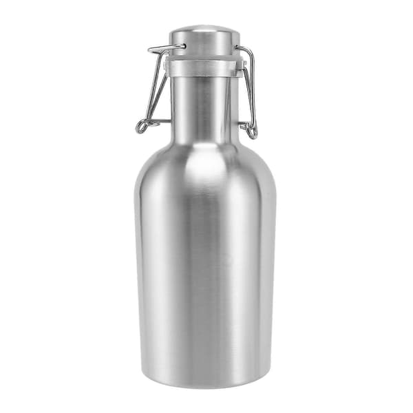 Ølkande i rustfrit stål 1l Top Enkeltvæggede Growlers Hjemmebryg
