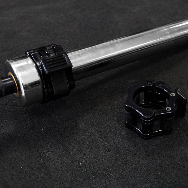 50mm Twist-lock Quick Release Dumbbell Collars for Weightlifting and Training Black