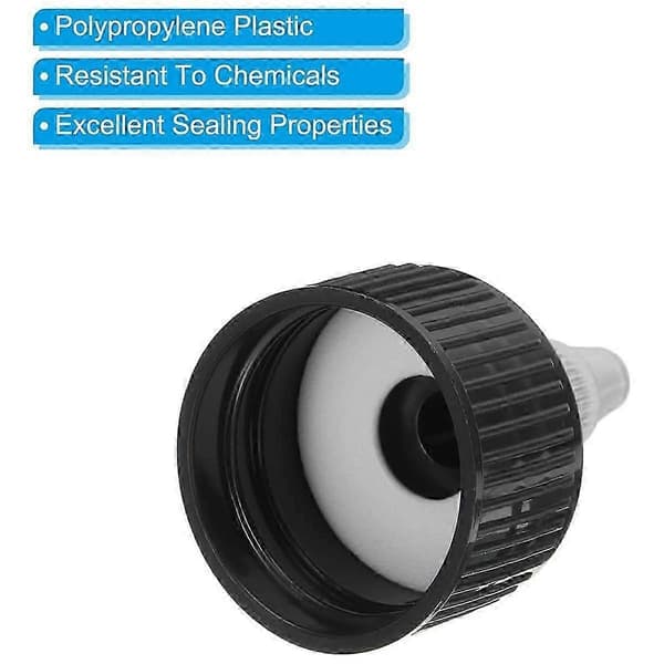 Twist Top Flasklock, 50 st 20-410 ersättningslock för klämflaskor, doseringslock