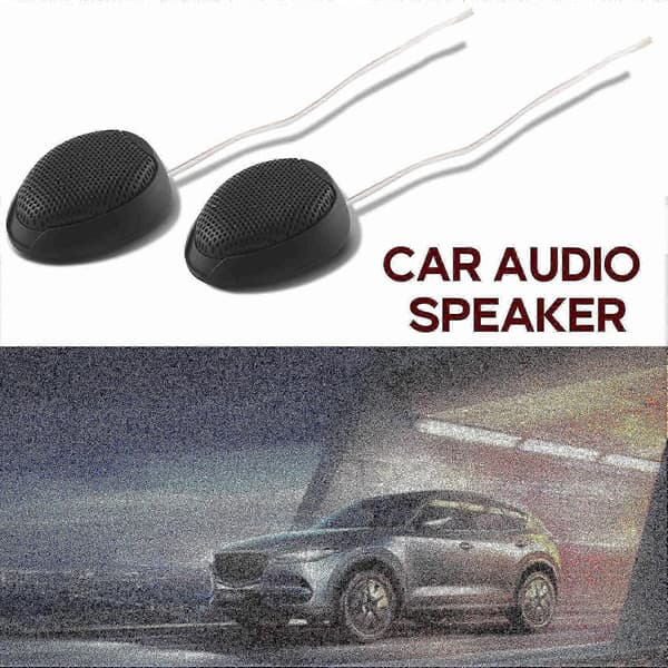 2 stk Bil Universal 12V 1000W Mini Audio Diskant Højttaler Horn til Bil Lydsystem