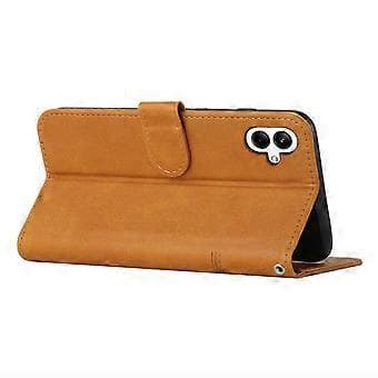 Til Samsung Galaxy A06 Etui Stativ Flip Beskyttende Læder Telefoncover Style E Style E
