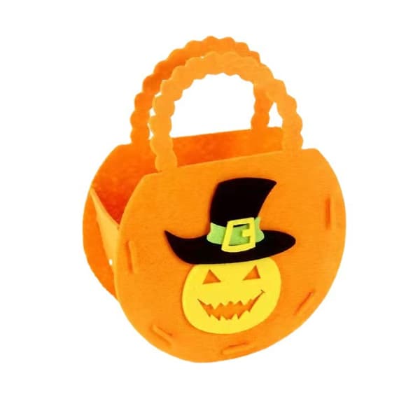 8-pack South Tote Bag Jack-O-Lantern DIY Lantern Decoration Handheld Lantern Non-Woven Lightweight Candy Bag