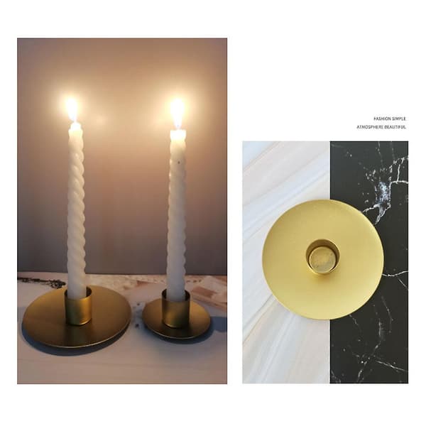Candlestick Decorative Candle Holder Indoor Ornament Popular Jar
