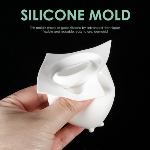 Scented Candle Mold DIY Candle Mold for Easter Egg Shape Craft Scenarios