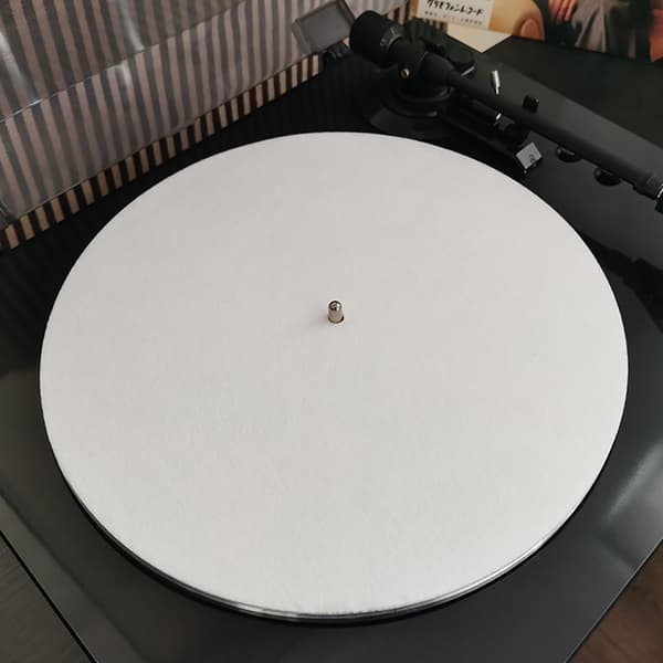 12'' Vinyl Record Player 295mm Felt Mat Vibration Damping Durable Anti-static Turntable Mat Audiophile