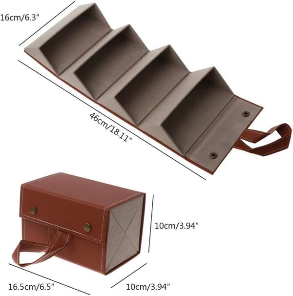 Brilleholder Organizer, Brun brun brown