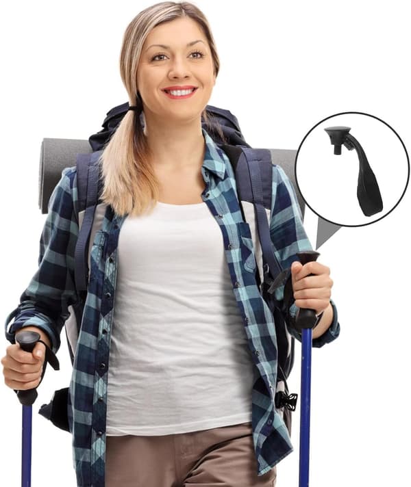 Wrist Strap for Trekking Poles Ski Poles Outdoor Hiking Use Secure Hook and Loop Closure