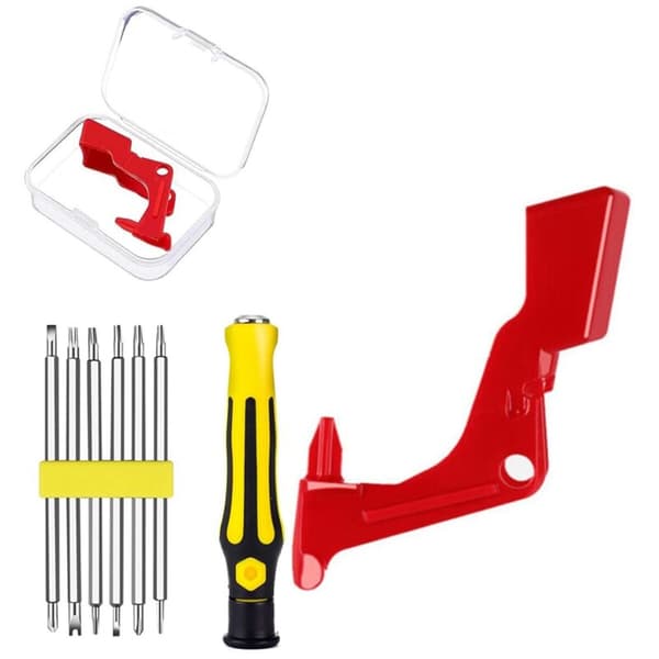 Replacement Button for V11V10 Vacuum Cleaner Repair Parts Extra Powerful Trigger Switch with Screwdriver Accessory