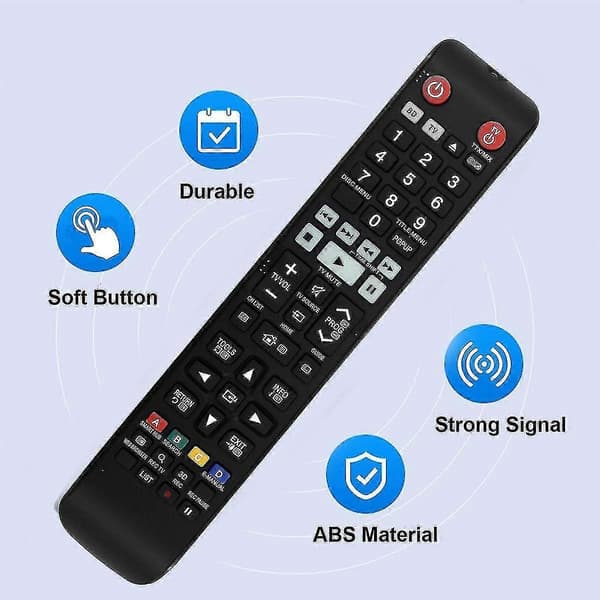 Replacement Remote Control Ak59-00176a Compatible with Samsung Blu-ray Player Bd-h8500 Bdh8900a/xy Bd-h8500a/xy Bd-h8900a/xy-ln
