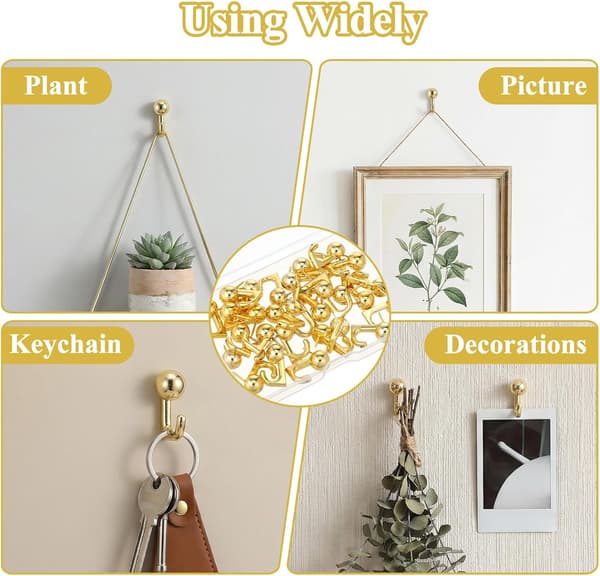 30 stk. gull tegnestift for små Gold