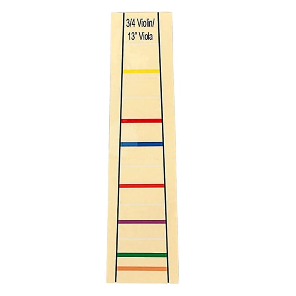 13 Inch Fret Label Sticker Violin Fret Markers Viola Fret Guide Label Violin Guide TapeYellow16.1*4.