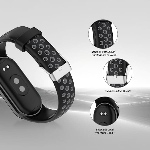 Silikone urrem Xiaomi Mi Band 8