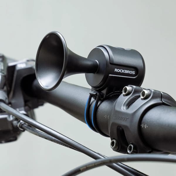 Rockbros Cykelringklocka Elektronisk - Svart