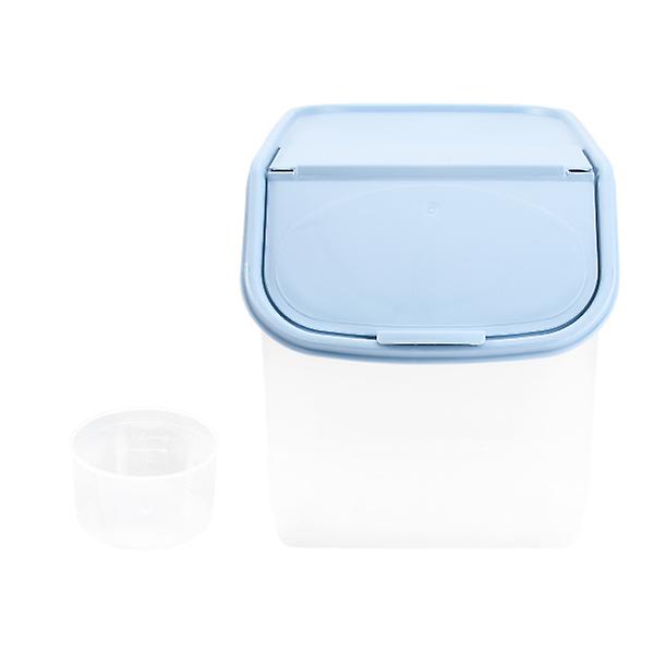 1 kpl Clamshell-riisin säilytyslaatikko, suurikapasiteettinen välipalan organizer , joka sisältää laatikon sinisen 25 x 22,5 cm Blue 25X22.5CM