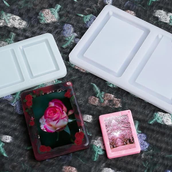 Epoxy Mold for Photo Frames for DIY Decorative Crafts Jewelry Making Silicone Mold