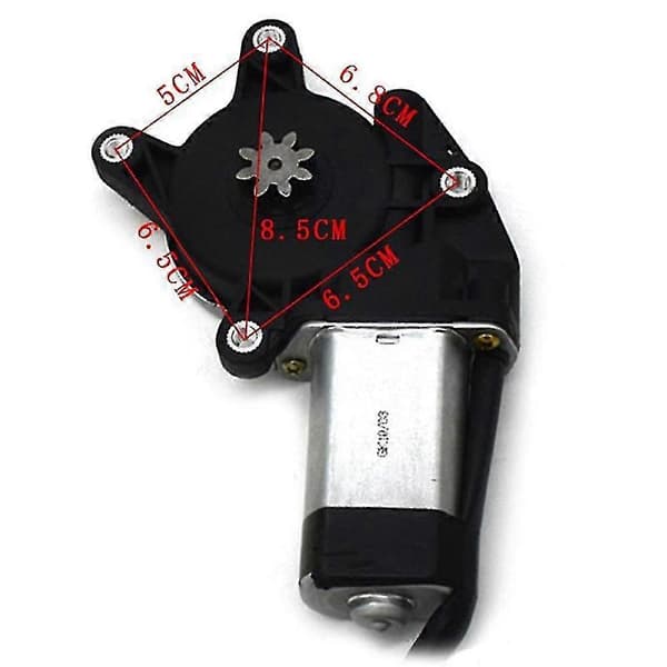 8-speed window lift left side window regulator glass lift motor