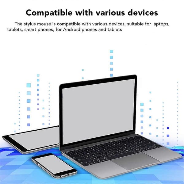 Wireless Mouse Pen 2.4G Optical Pocket Pen Mouse with Function for Laptop Tablet Smartphone Wireless
