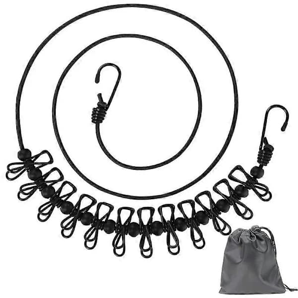 Portable Clothesline, Retractable Clothes Line for Travel