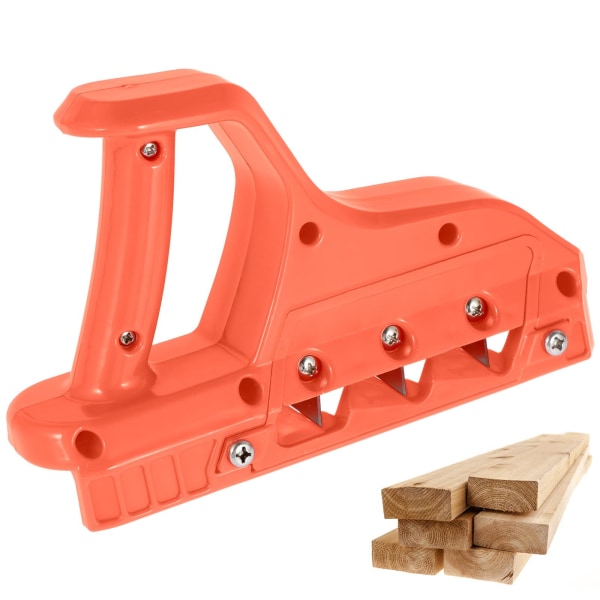 Gipsplade Hurtig Skærer, Præcis 45° Gipsplade Afskråner med 10 Blade Plastik Gipsplade Kanttrimmer (45°, orange)