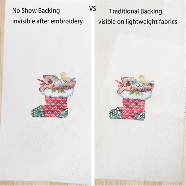No Show Mesh Broderistabilisator 12\" x 50 Yard