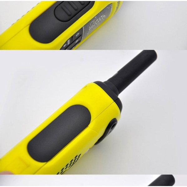 Walkie talkie, 1 enheter, gul/svart