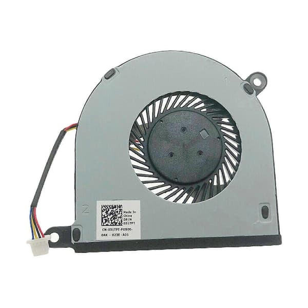 Til Inspiron 13-5368 Laptop CPU Køleblæser 5v 0.5a 4p Notebook CPU Radiator