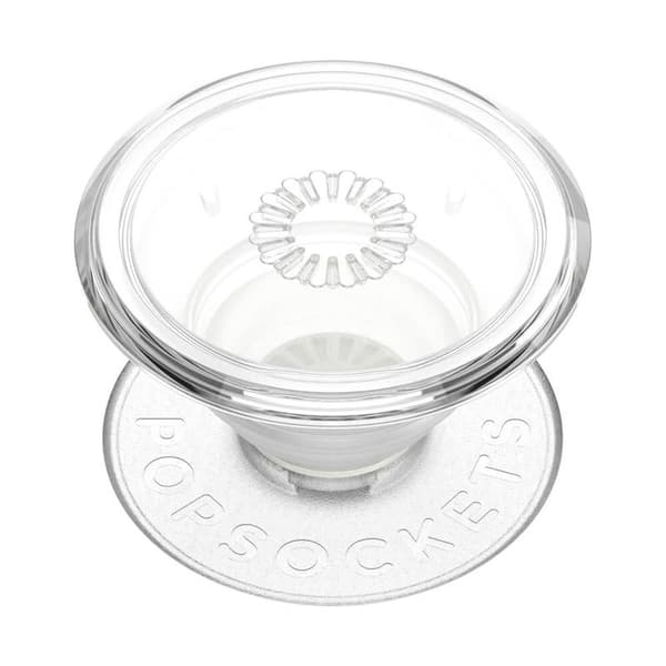 Transparent PopSockets PopGrip Original Mobilholder Gennemsigtig Translucent