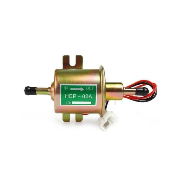 12V 1.2A Elektrisk Drivstoffpumpe Bensin Solid Olje Bil Båt HEP02A