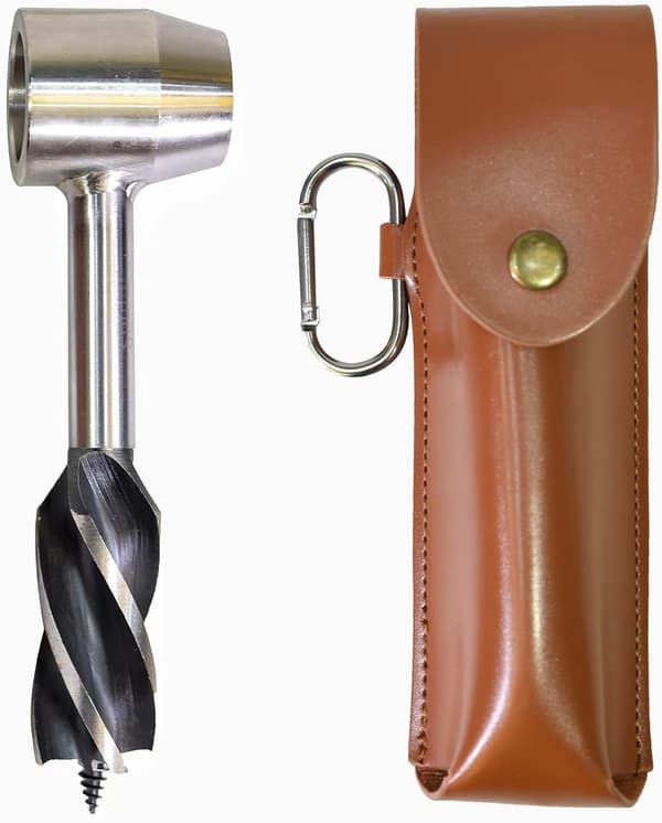 Hålslagare, Bushcraft Gear Tools Träborr, Träborr Pinne