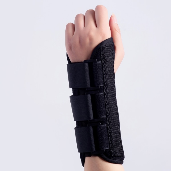 Finger- og håndledsskinne | Langt stabilt beslag underarmsstøtte til myositis, gigt og forstuvninger Et par emballage