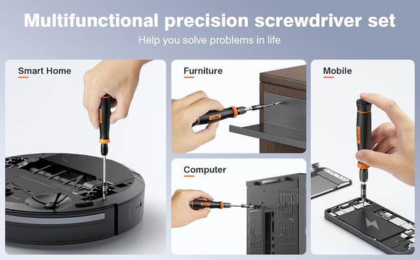 152-in-1 Precision Screwdriver Set Repair Tool for Electronics, MacBook, Laptop, PC, PS5, iPhone, Glasses, RC, Xbox