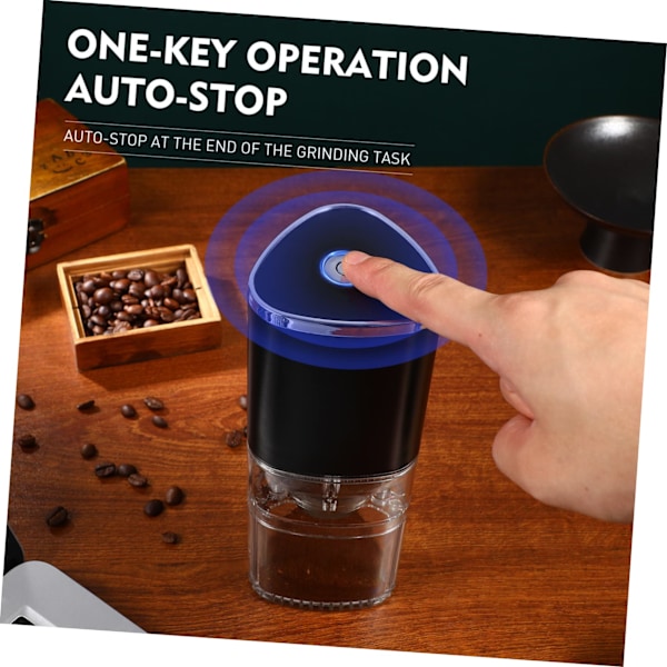 Kaffe Maskin Konisk Kaffe Kaffe for Espresso Oppladbar Kaffe Elektrisk Kaffe Kvern Maskin Elektrisk Kaffe for Hjem