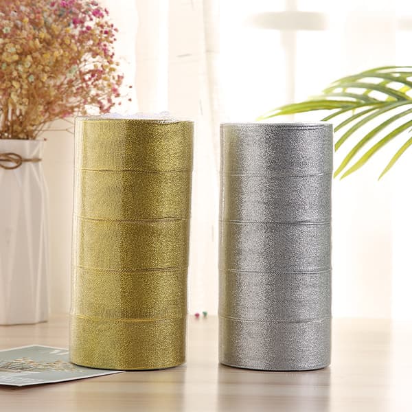 2 st Presentband, Används för Presentförpackning, Hantverk, Scrapbooking