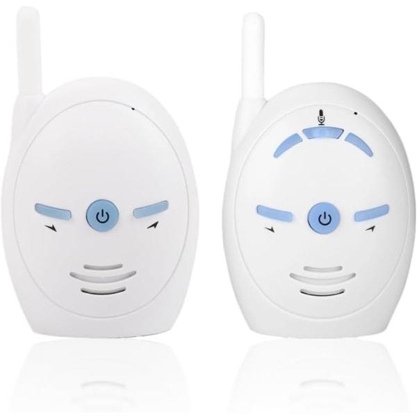 Audio Babyalarm, Trådløs Digital Audio Babyalarm Nanny Intercom Elektronisk Alarm To-vejs og Talk Back Intercom