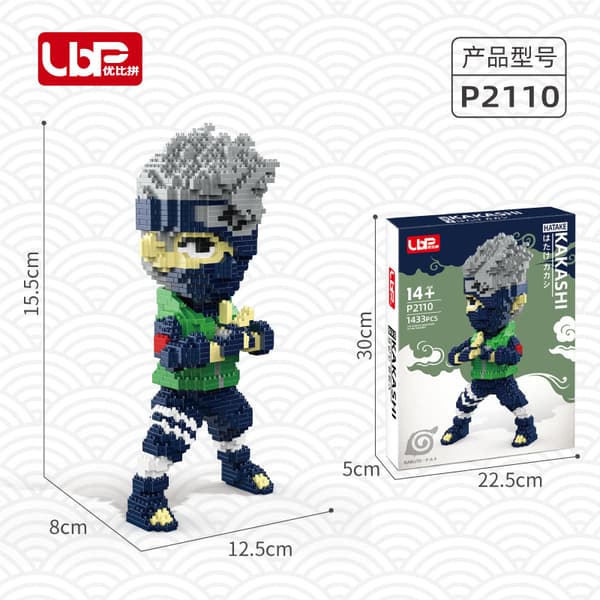 Demon Slayer Micro Building Block Set - Detailed Anime Character Assembly Toy*P2117*