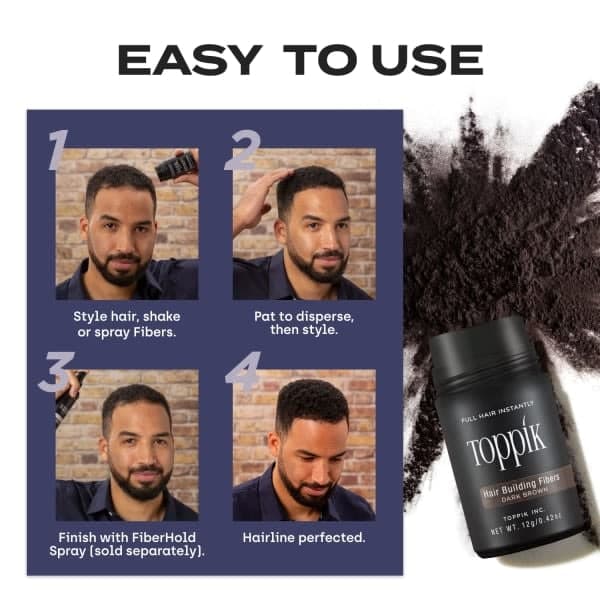 Toppik Medium - 27.5g - Dark Brown (f2)