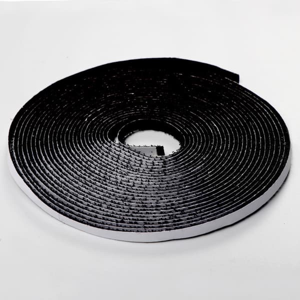 Extra strong double-sided adhesive sticker, black hook and loop fastener, perfect for frames, windows, mosquito nets and DIY projects (DB)