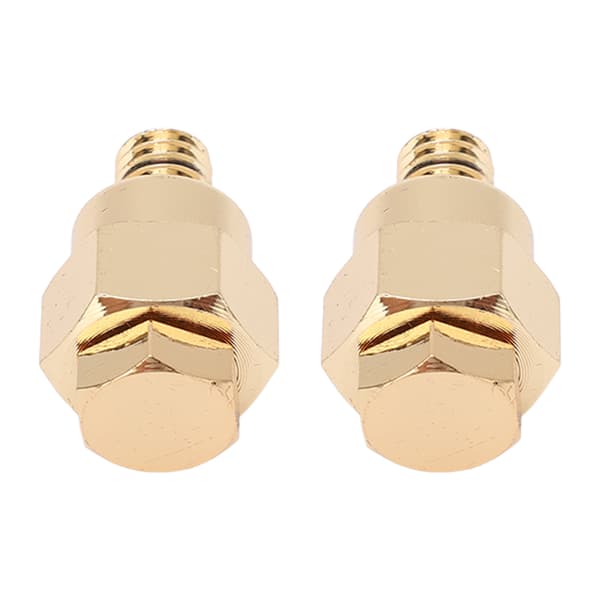 2 PCS Short Side Post Battery Adapter Terminal 3 8in NPT Thread Brass for Positive Negative