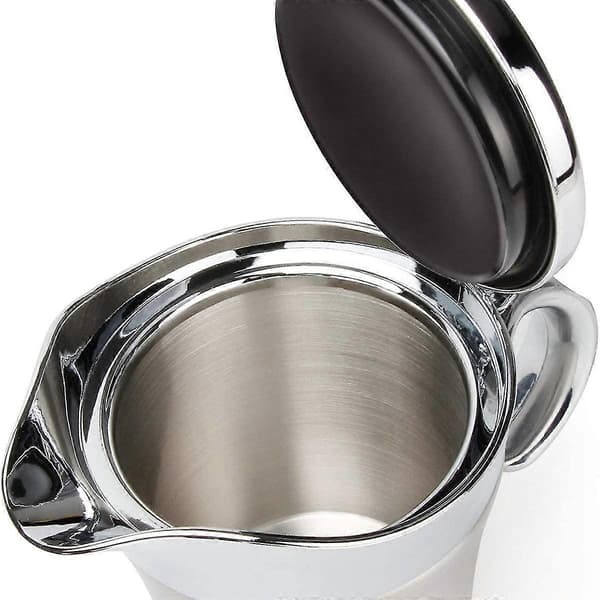 Dobbeltisolert sausnebb i rustfritt stål med hengslet lokk (450 ml)